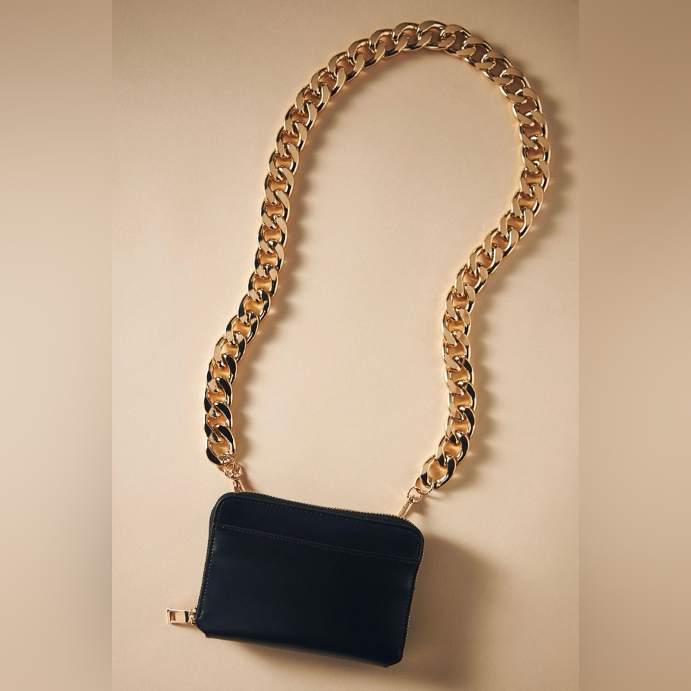 NWOT Anthropologie Crossbody Chain Bag